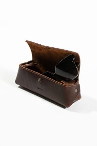 Lowenti Hakiki Deri Gözlük Kılıfı